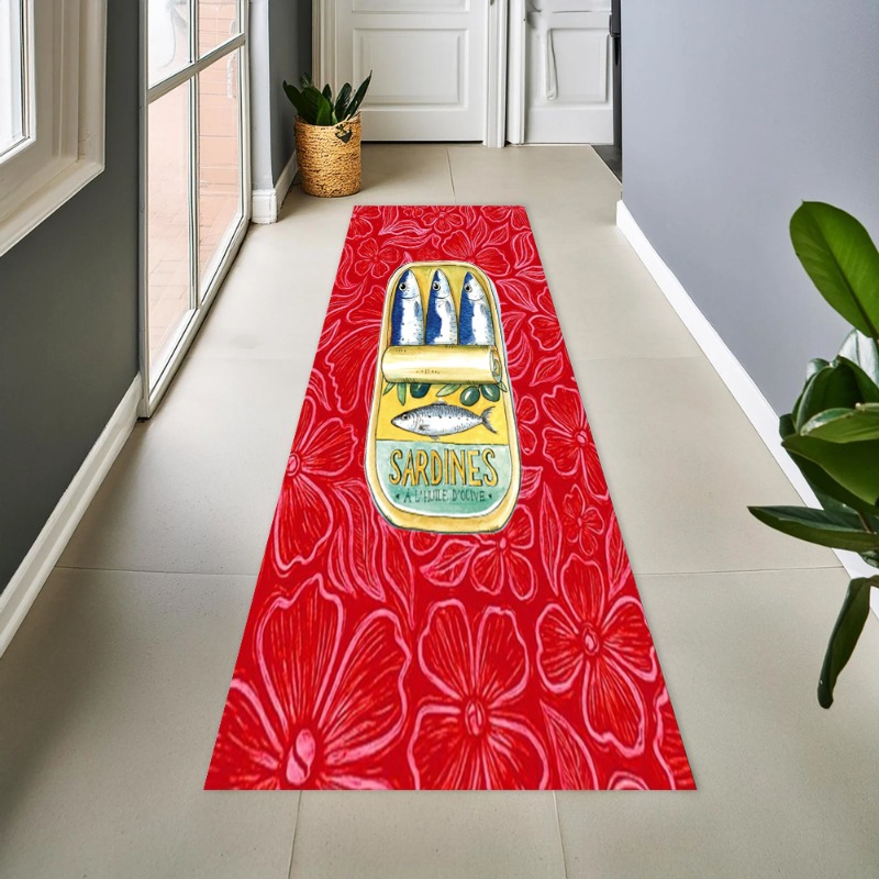 Vintage Blue Striped Sardine G - Commercial Printing And Graphics 评论和价格