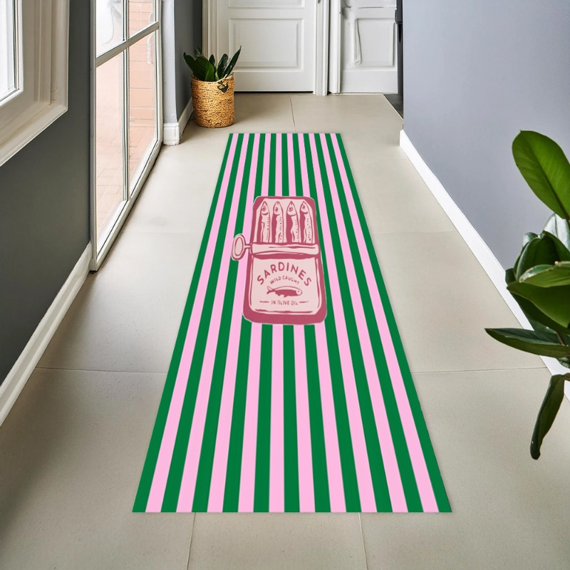Vintage Blue Striped Sardine G - Commercial Printing And Graphics 评论和价格