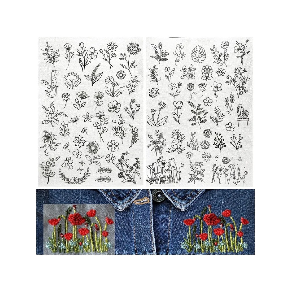 5 sheets A4 Custom Printing Pr - Embroidery Stabilizer Backing 评论和价格