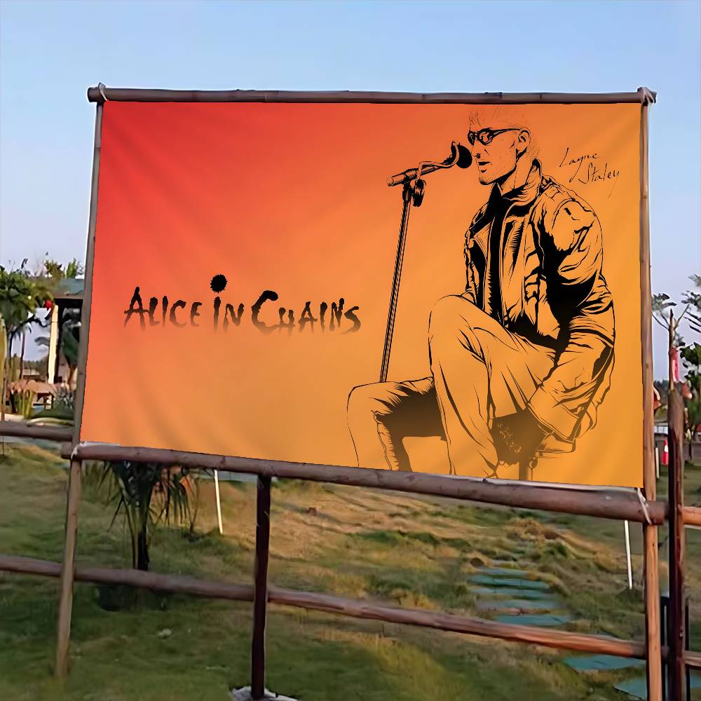Retro Music Alice In Chains Ad - Commercial Printing Companies Usa 评论和价格