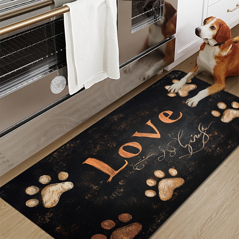 Cat Dog Paw Print Pattern Kitc - Commercial Printing And Design 评论和价格