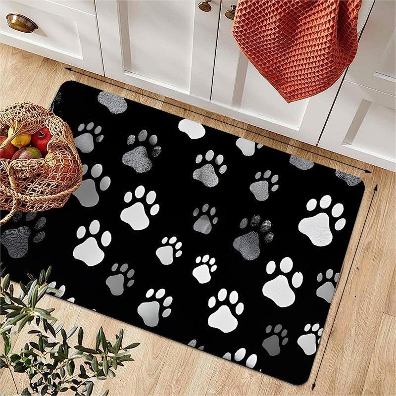 Animal Paw Print Carpet Mat Ru - Commercial Printing And Design 评论和价格