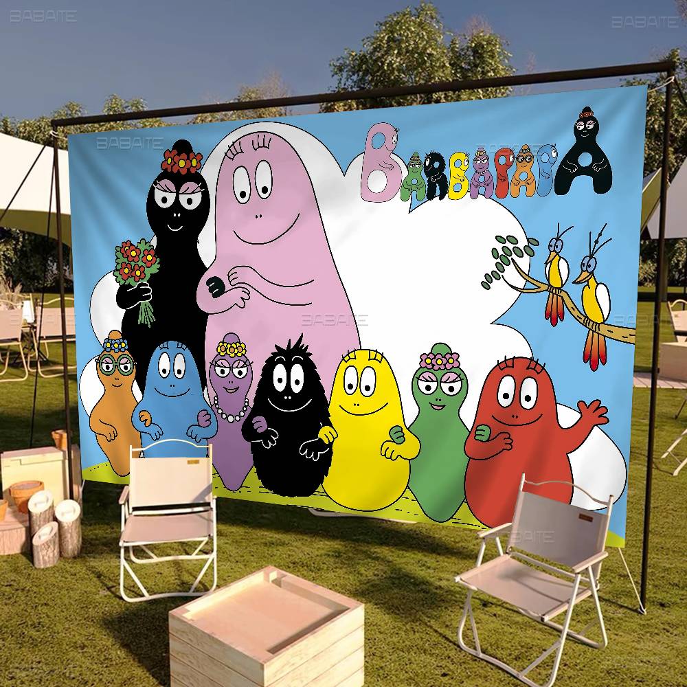 Cute Cartoon Les Barbapapa Fam - Commercial Printing Companies Usa 评论和价格