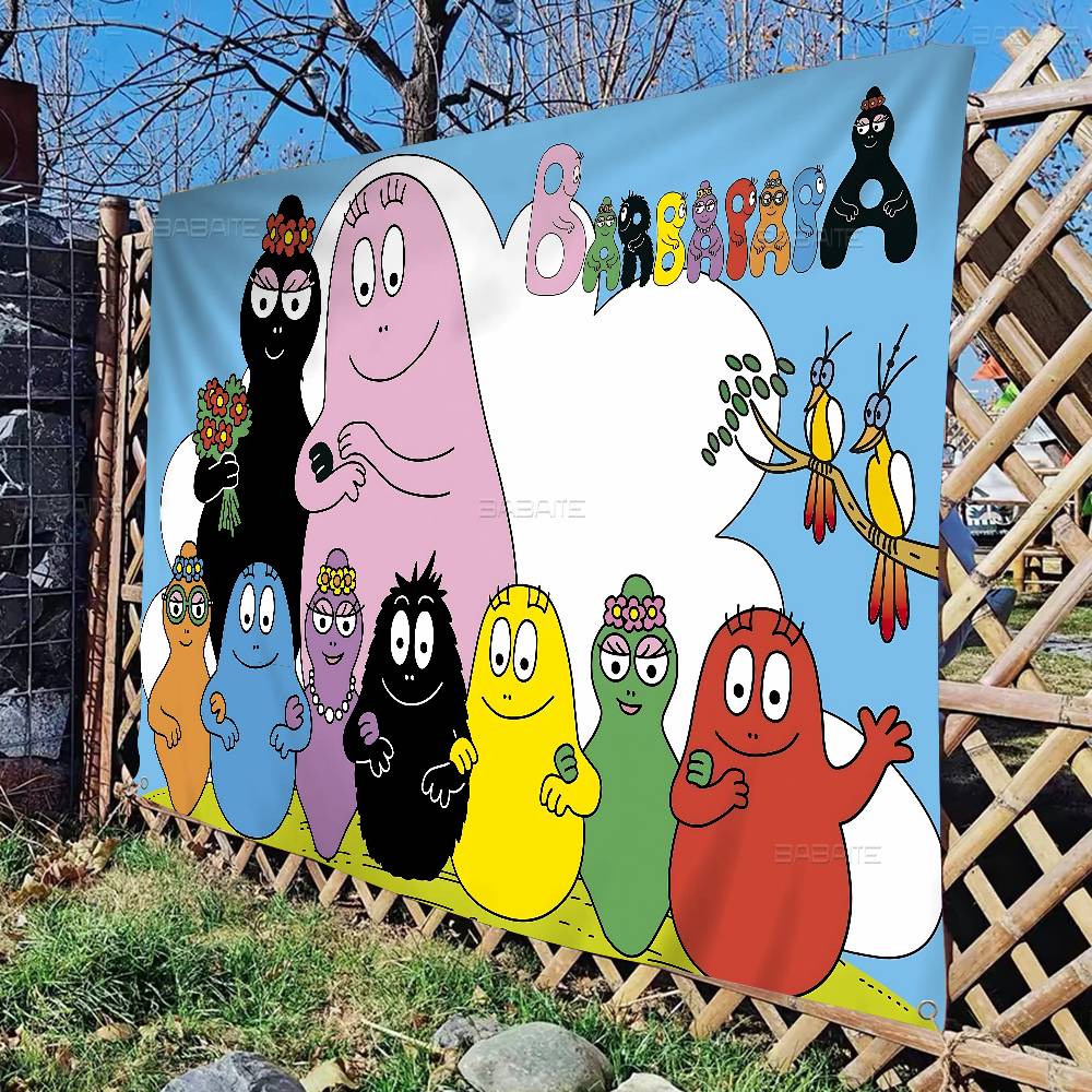 Cute Cartoon Les Barbapapa Fam - Commercial Printing Companies Usa 评论和价格