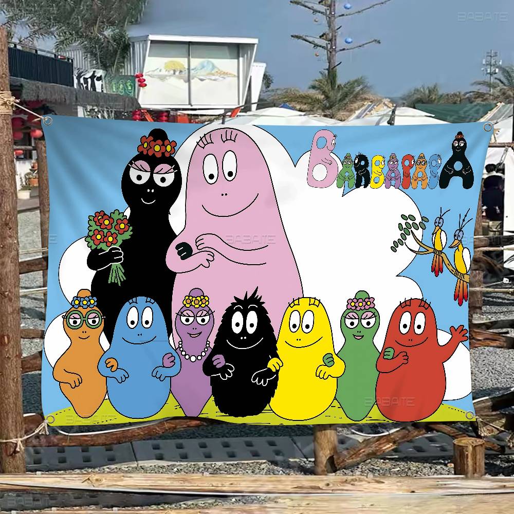Cute Cartoon Les Barbapapa Fam - Commercial Printing Companies Usa 评论和价格
